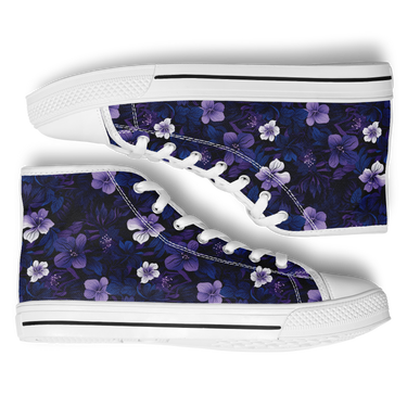 Chokefish™ Urban Peak Retro High Tops-Floral-004